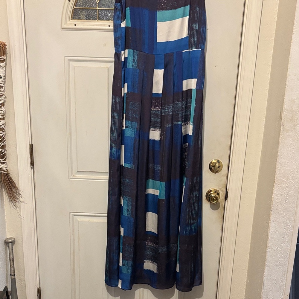 Ann Taylor Blue and White Maxi Dress -NWOT - Picture 2 of 7